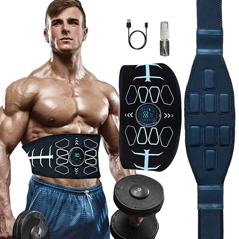 Abdominal Toning Belt Muscle Stimulator for Men & Women