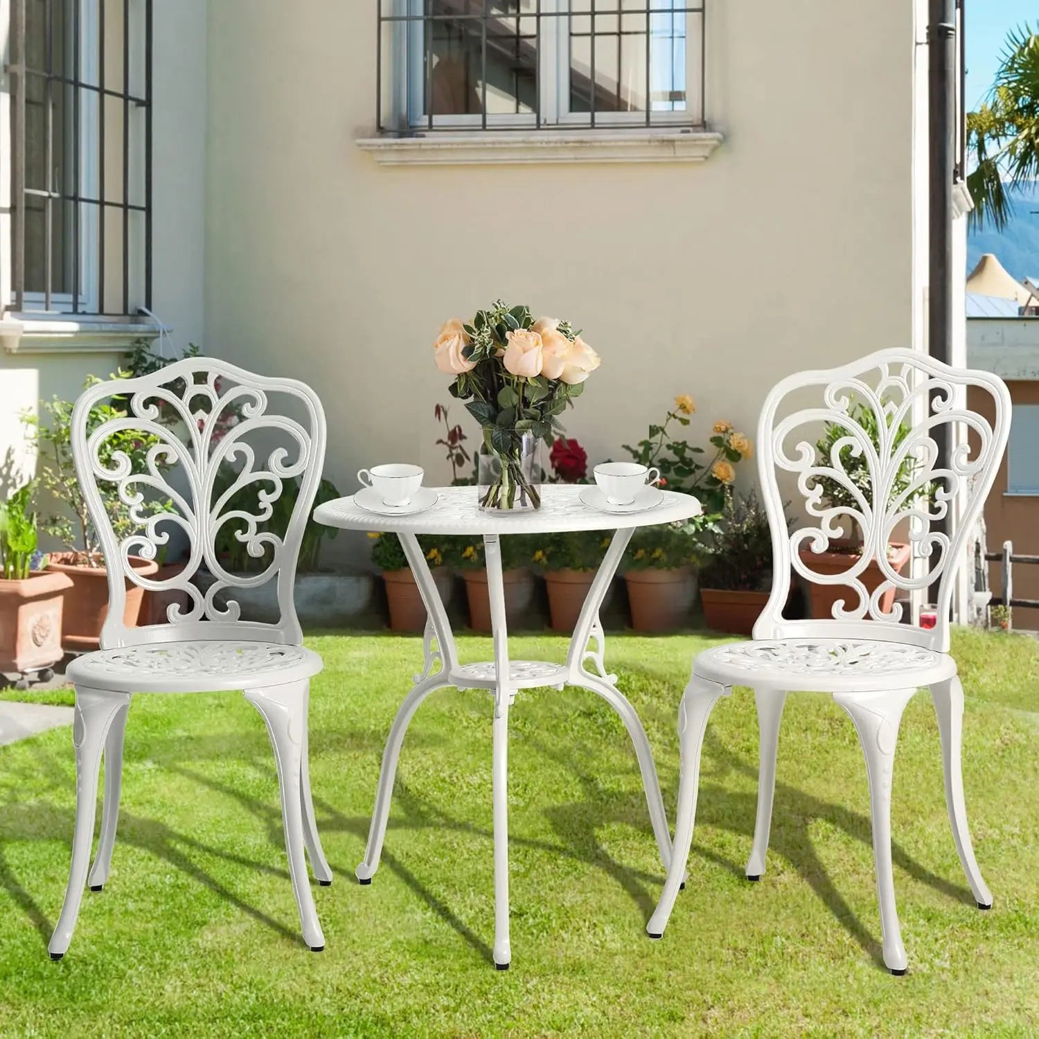 Bistro Table and Chairs Patio Set
