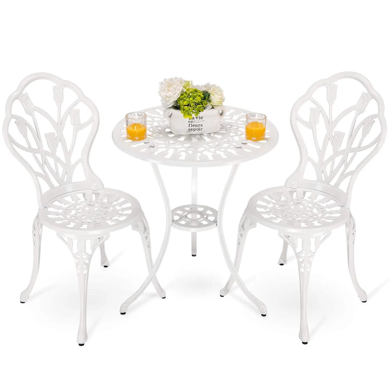 Bistro Table and Chairs Patio Set