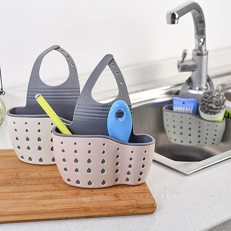 Adjustable Sink Drain Basket – Convenient Kitchen Storage Solution