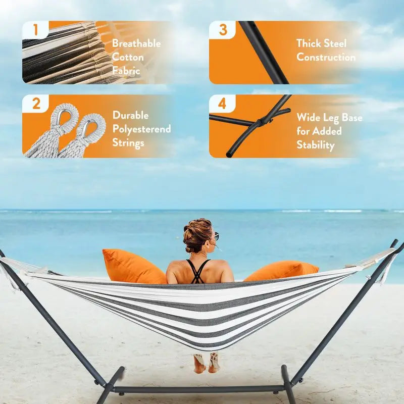 Adjustable Stand Hammock Bed