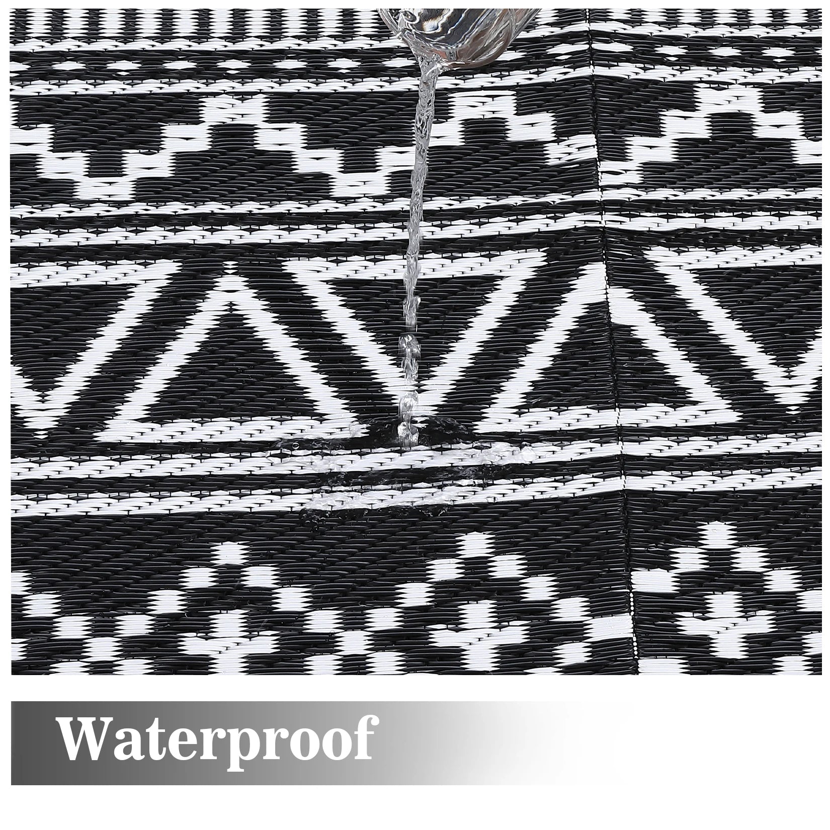 Reversible Outdoor Patio Rug