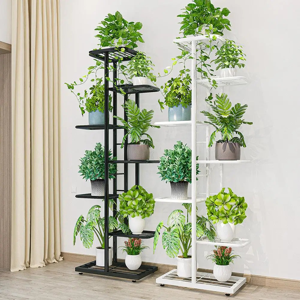 8-Tier Metal Plant Stand