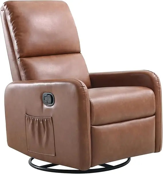 Swivel Glider Rocking Recliner with 2 Massage Points