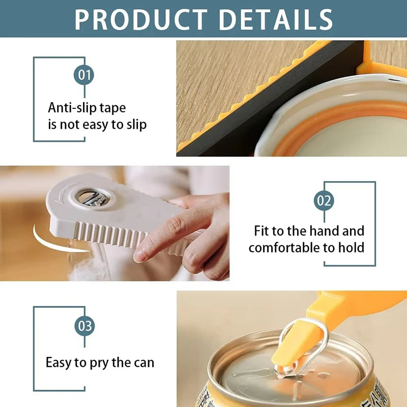Multifunctional Can Opener & Bottle Opener