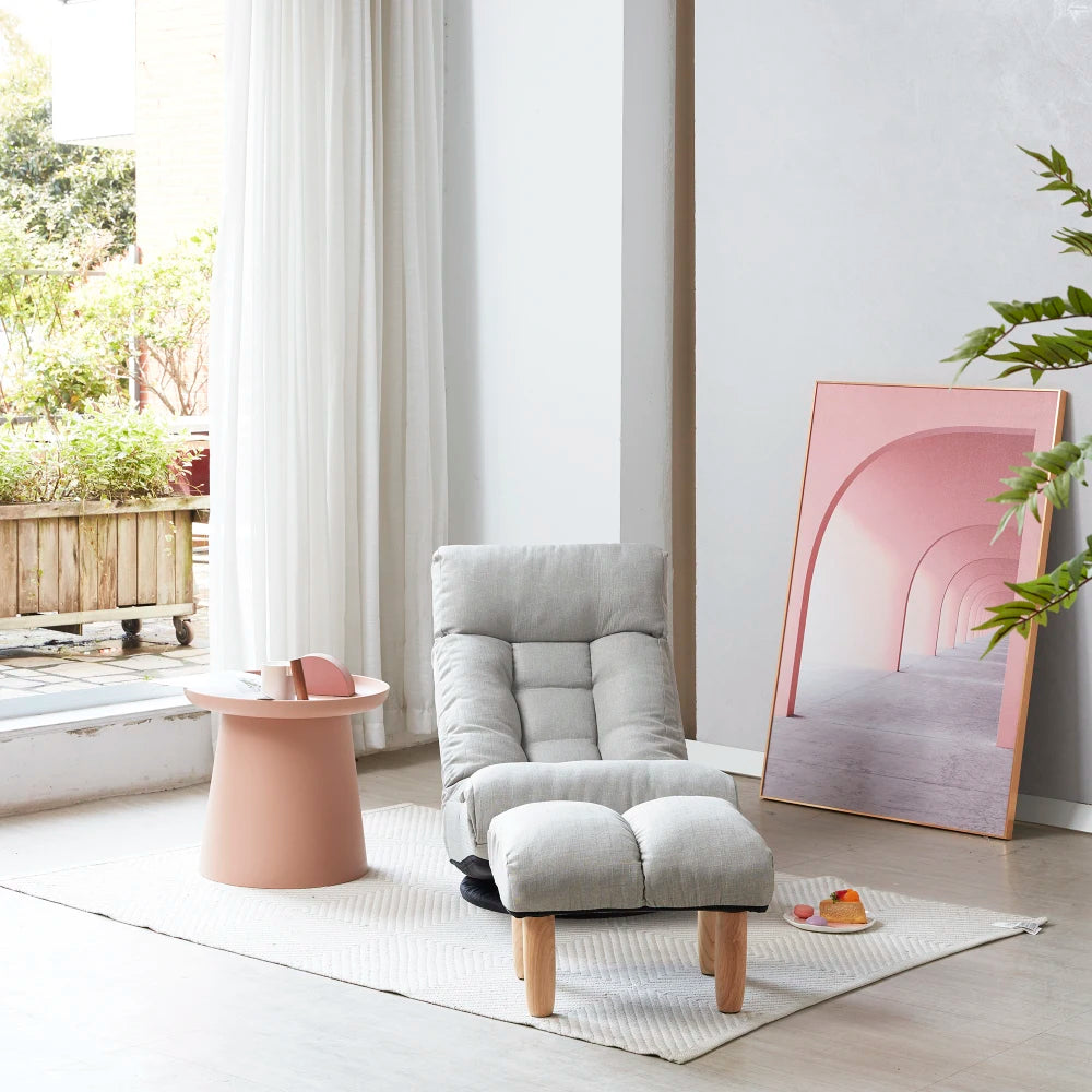 Japanese-Style Reclining Leisure Chair