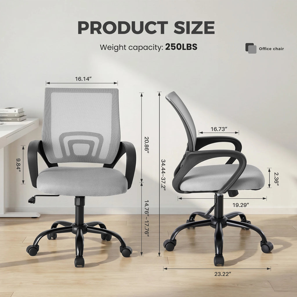 Ergonomic Office & Gaming Chair with Lumbar Support