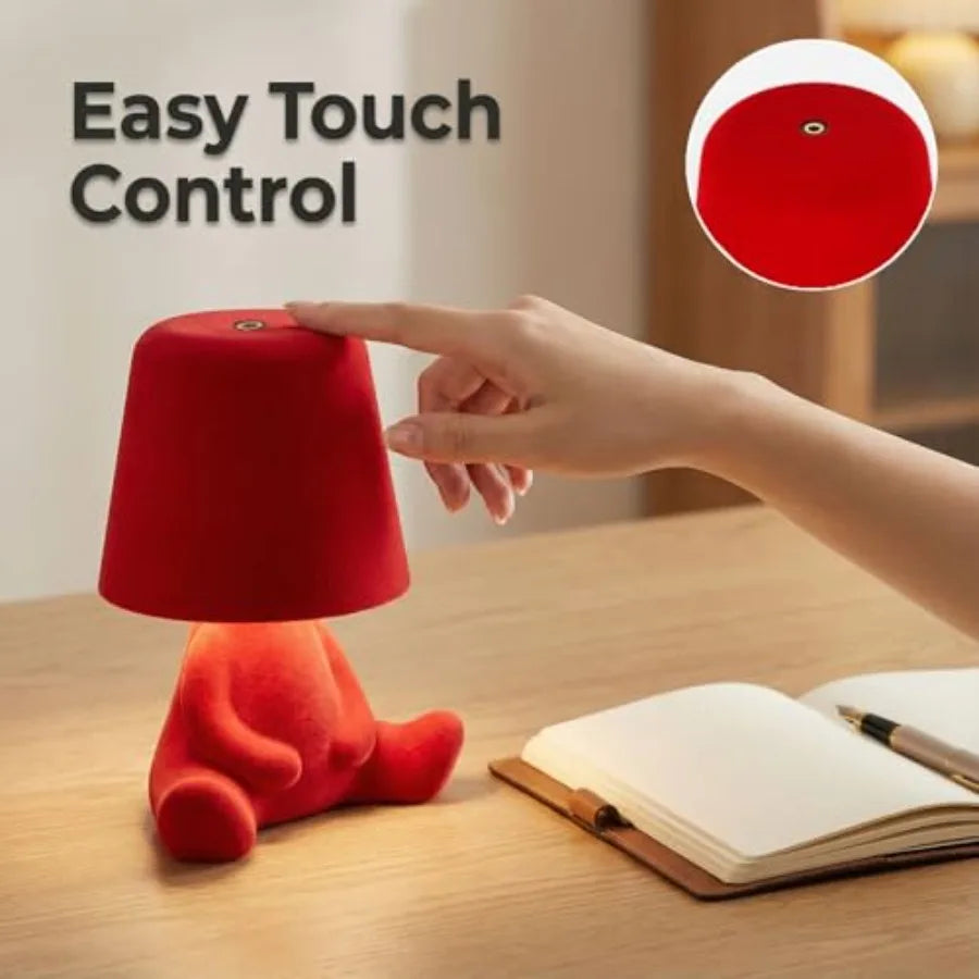 Golden Thinker Bedside Touch Control Table Lamp