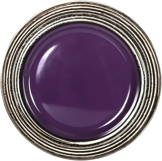 Stoneware Handcrafted Tree Bark Effect Glaze Dinnerware Set – Lavender/Purple (16pcs)