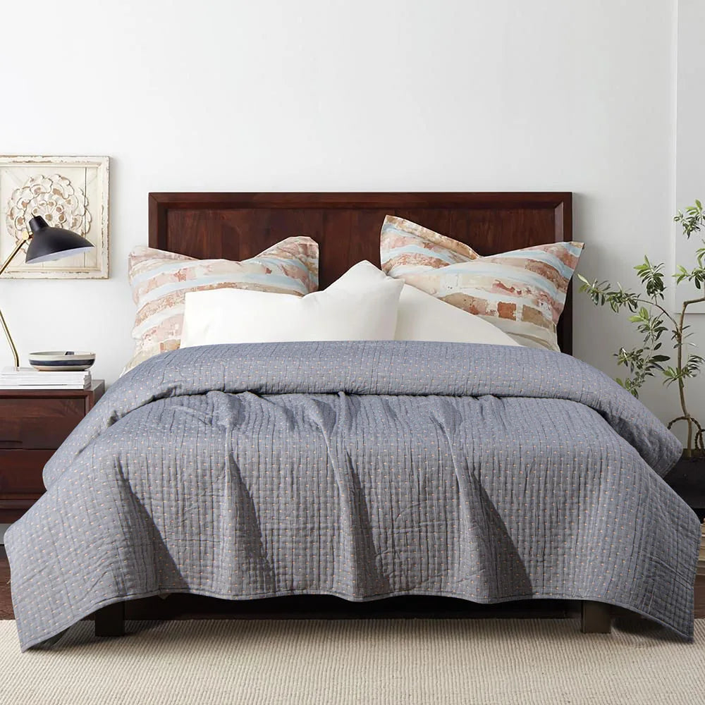 3-Layer Cotton Muslin Bed Blanket – Soft, Breathable, and Lightweight