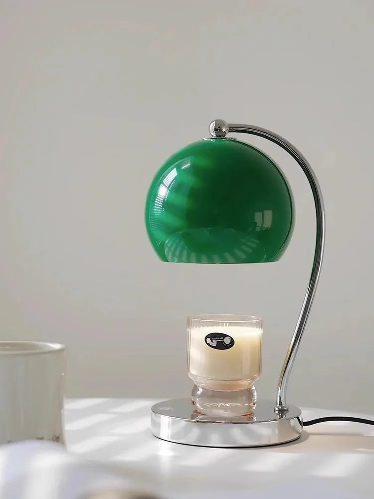Nordic Candle Warmer Lamp with Timer – Aroma Diffuser