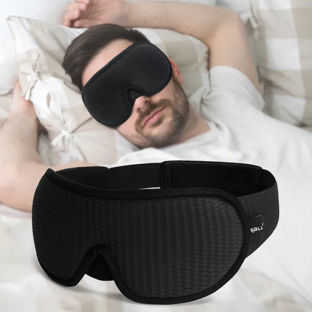 3D Sleeping Mask – Total Light Block Out & Ultimate Comfort for Deep Sleep