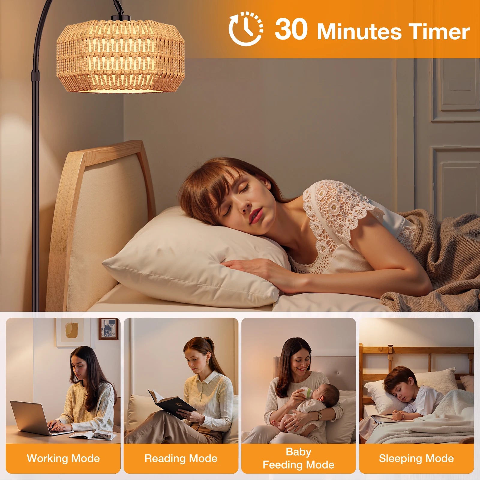 Modern Smart LED RGB Floor Lamp