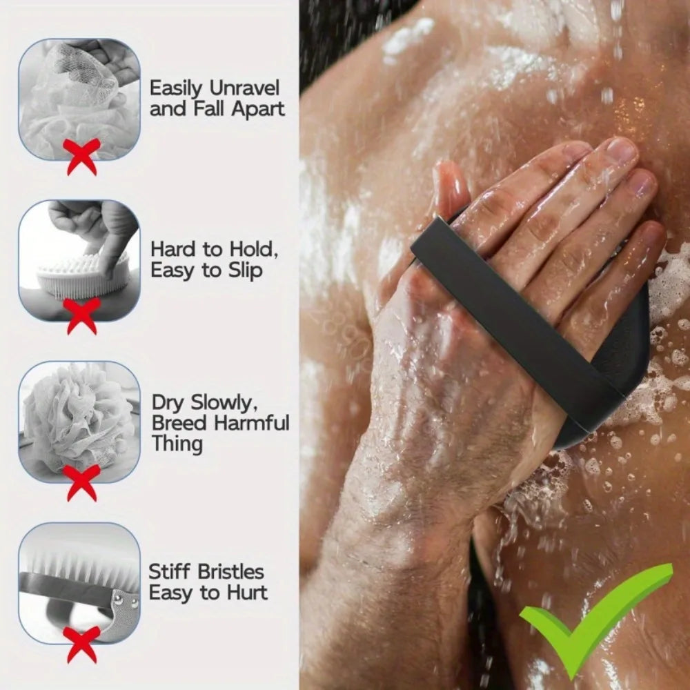Soft Silicone Exfoliating Skin Massager
