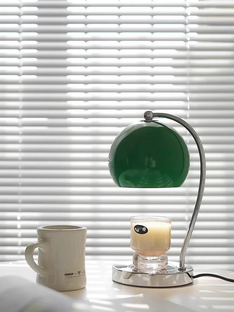 Nordic Candle Warmer Lamp with Timer – Aroma Diffuser