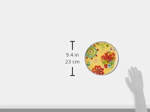 Tunisian Sunset Ceramic Salad & Dessert Plates – Set of 4