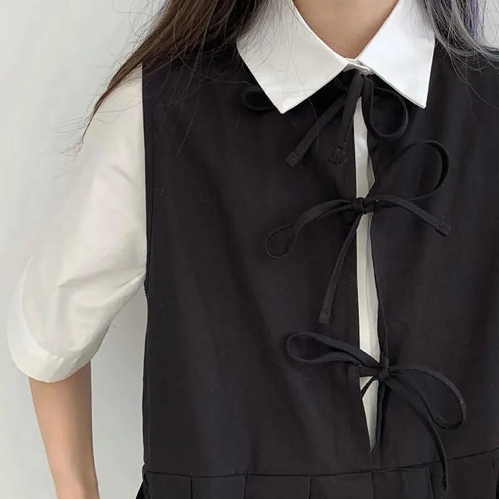 Women's Black Casual Swing T-Shirt Dress with Pockets