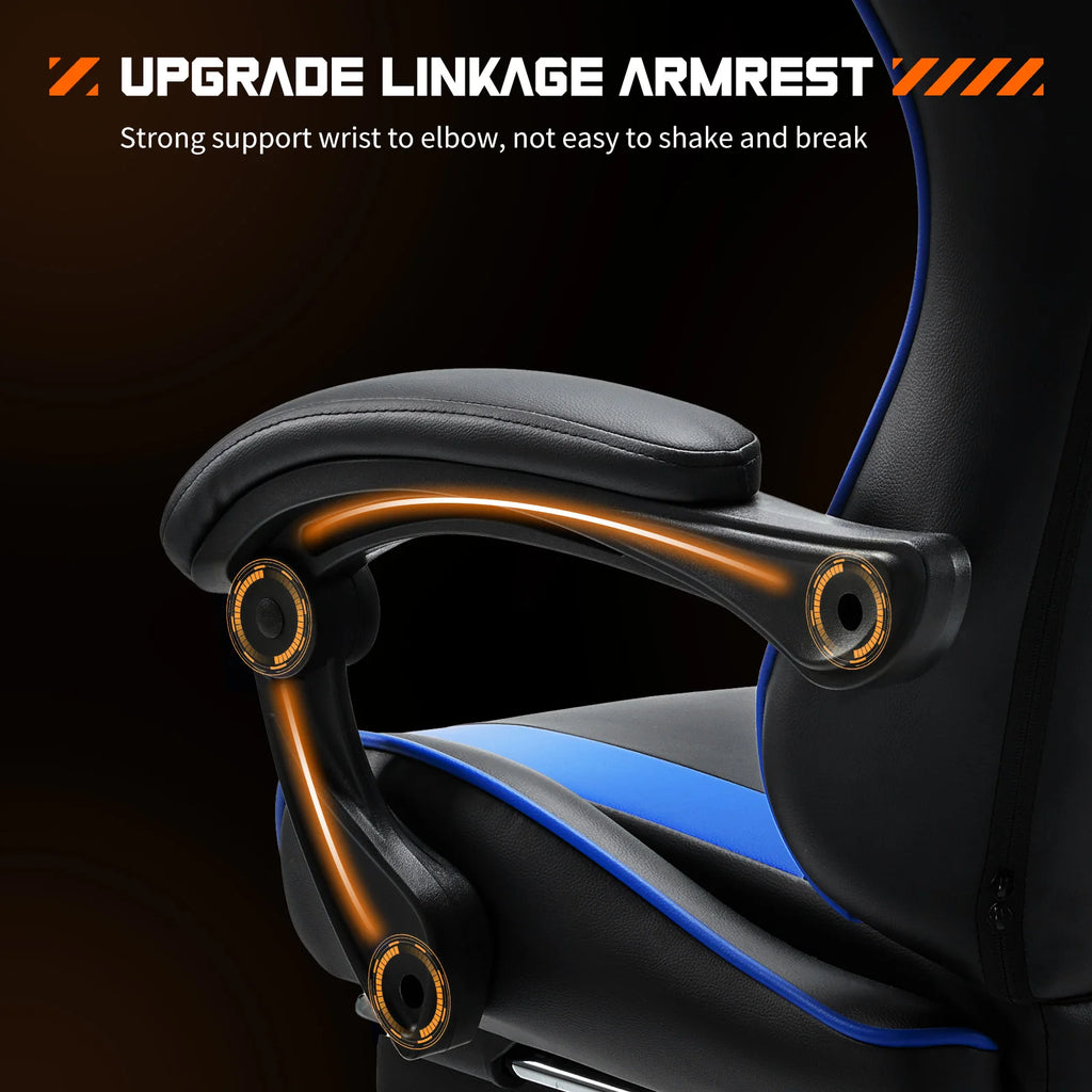 Adjustable Swivel Ergonomic Racing Gaming Chair with Lumbar Support
