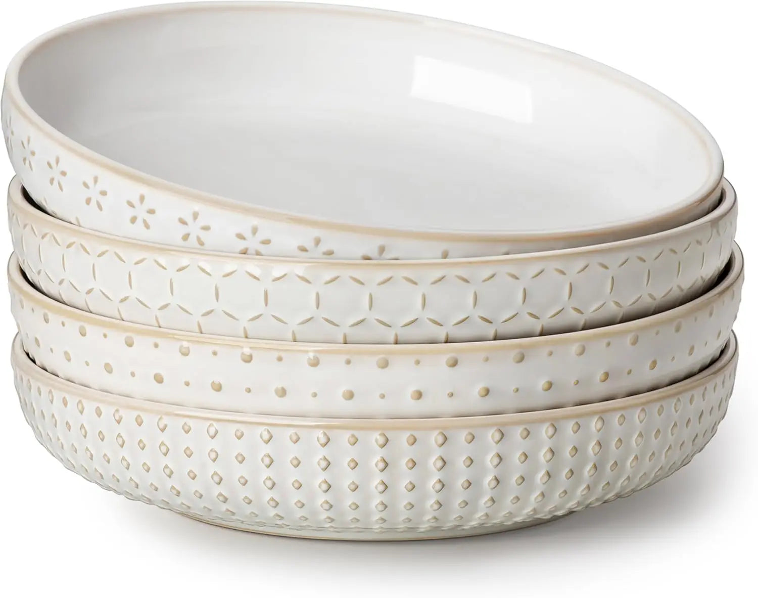 Pasta Bowls 48 Oz – Modern Ceramic Serving Bowls