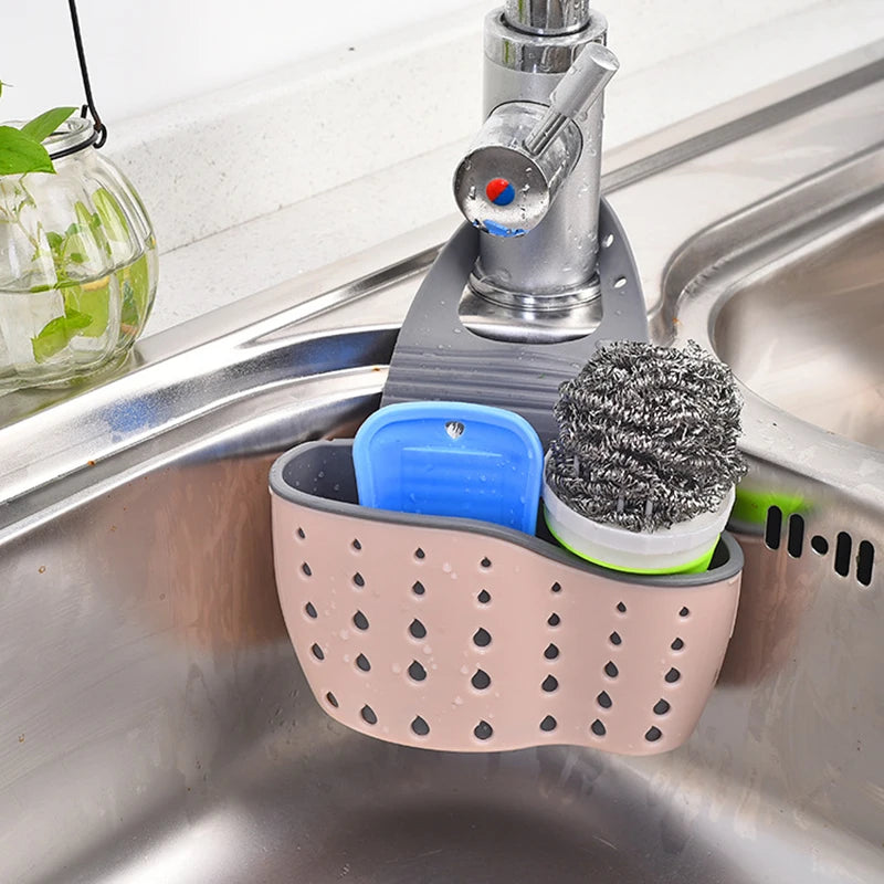 Adjustable Sink Drain Basket – Convenient Kitchen Storage Solution