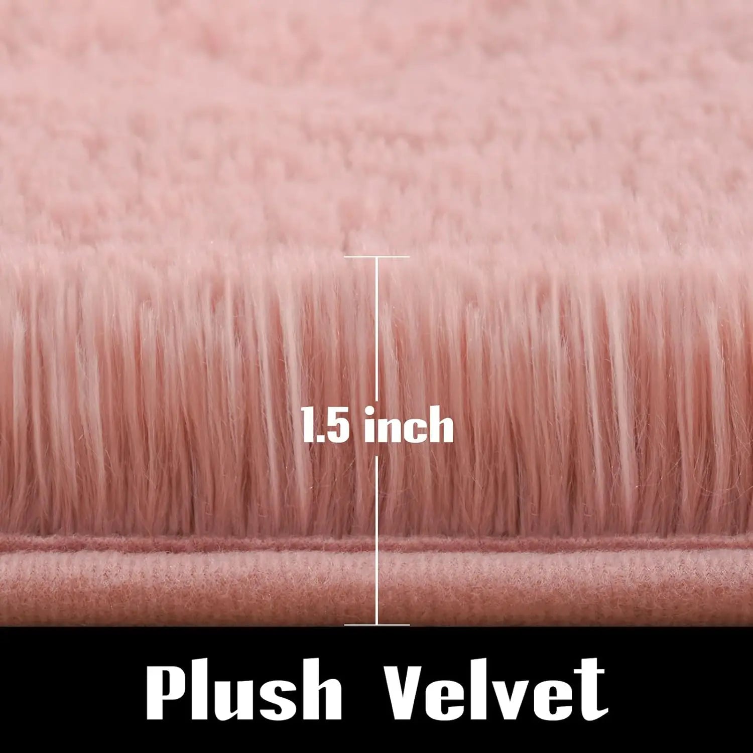 Plush Soft Indoor Carpet - Anti-Skid Durable Area Rug