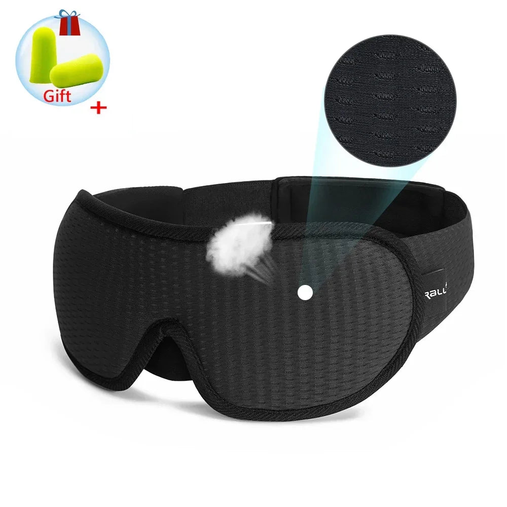 3D Sleeping Mask – Total Light Block Out & Ultimate Comfort for Deep Sleep