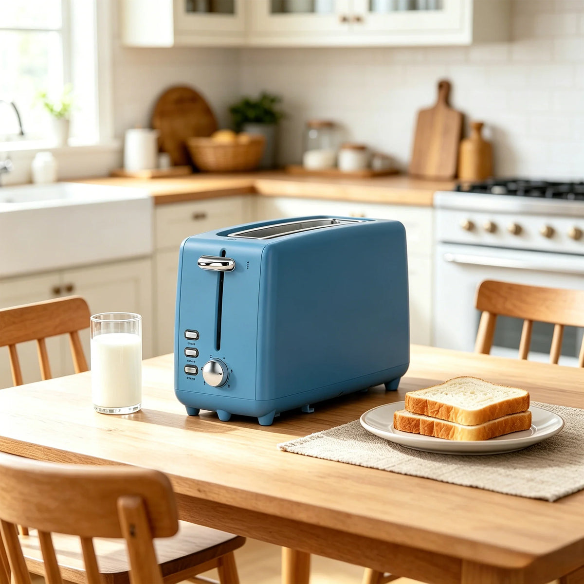2-Slice Stainless Steel Long Slot Toaster