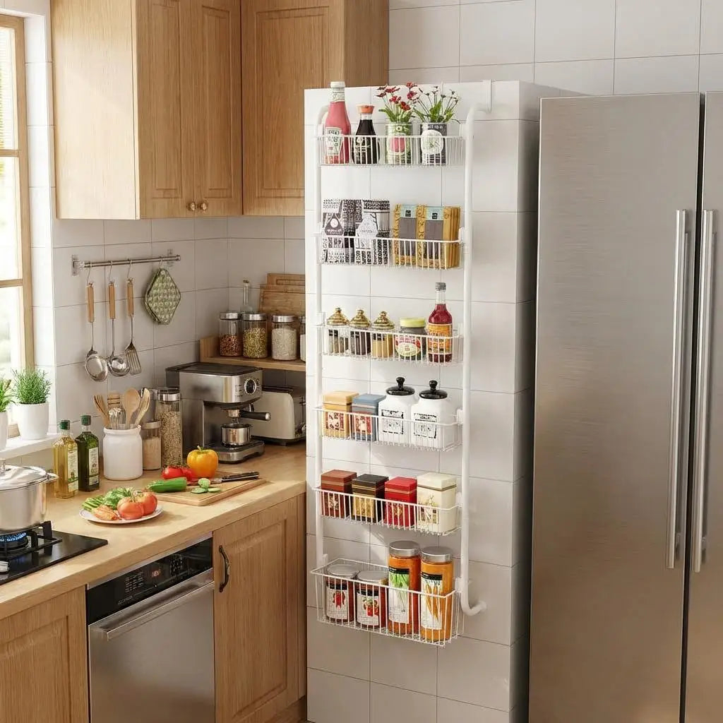 6-Tier Over-the-Door Pantry Organizer