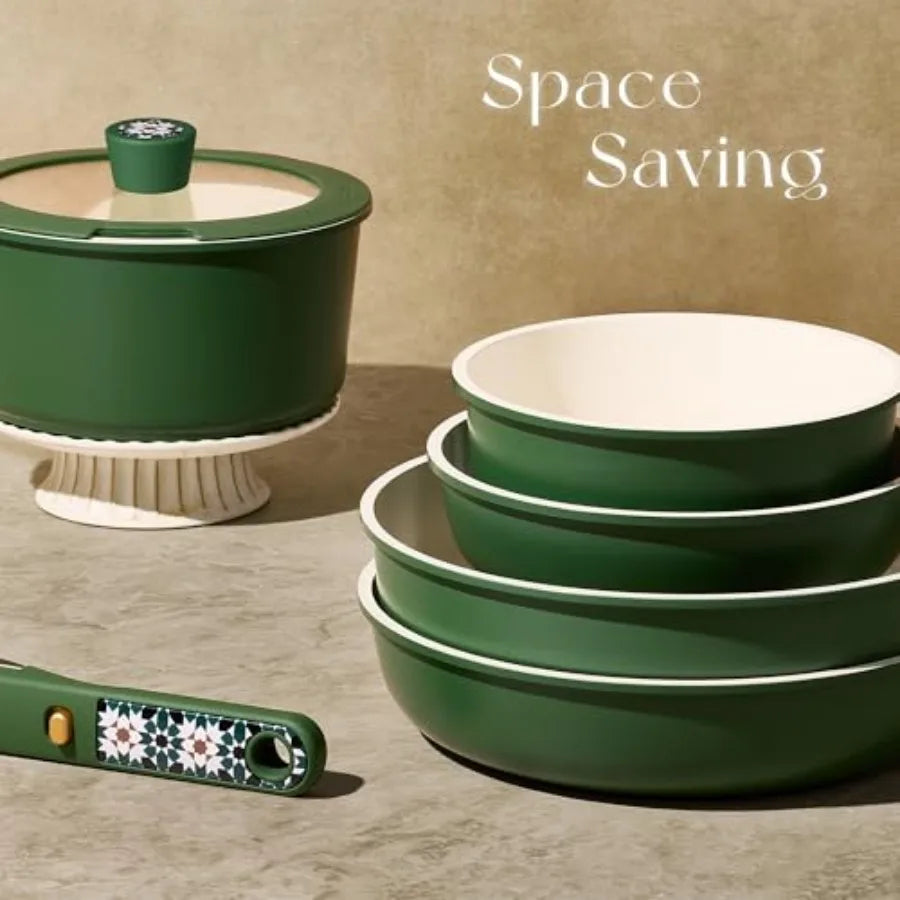 Ceramic Cookware Set  for Induction Cooking