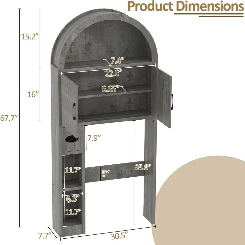 Over-the-Toilet Storage Cabinet