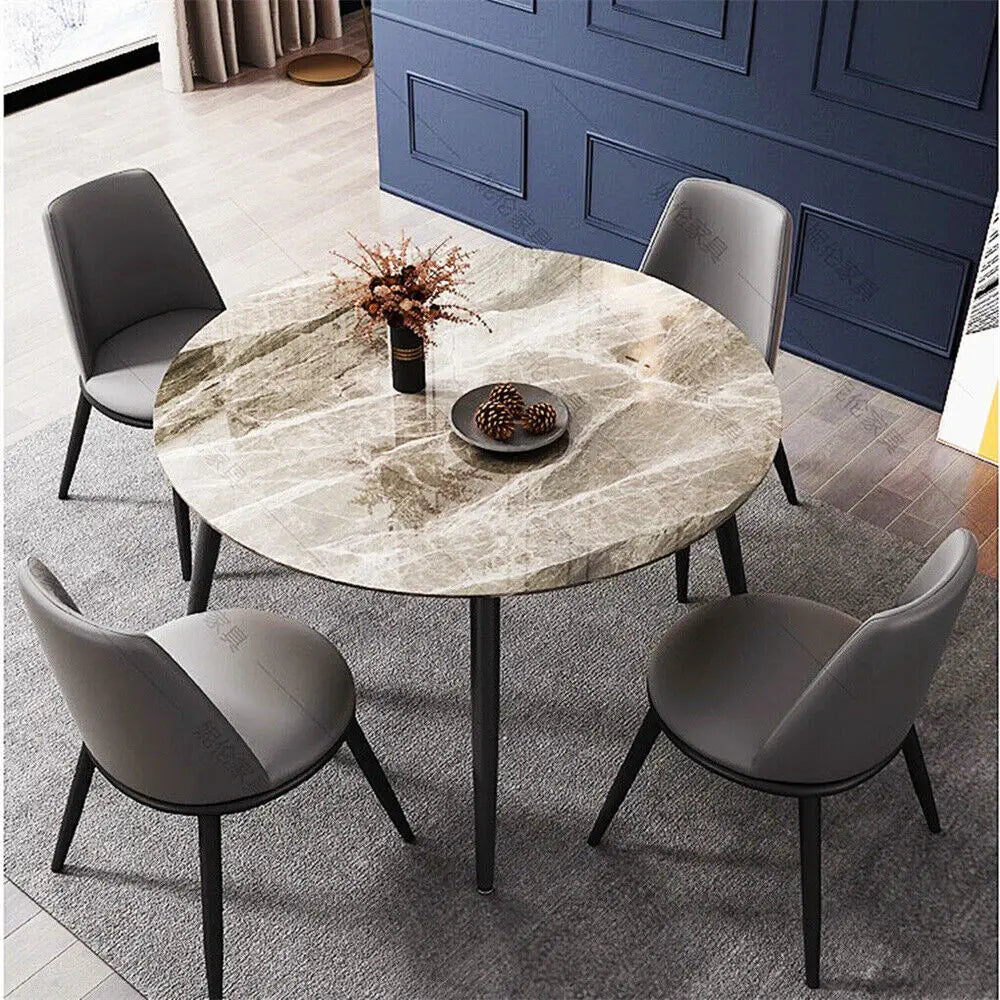 Modern Round Marble Dining Table