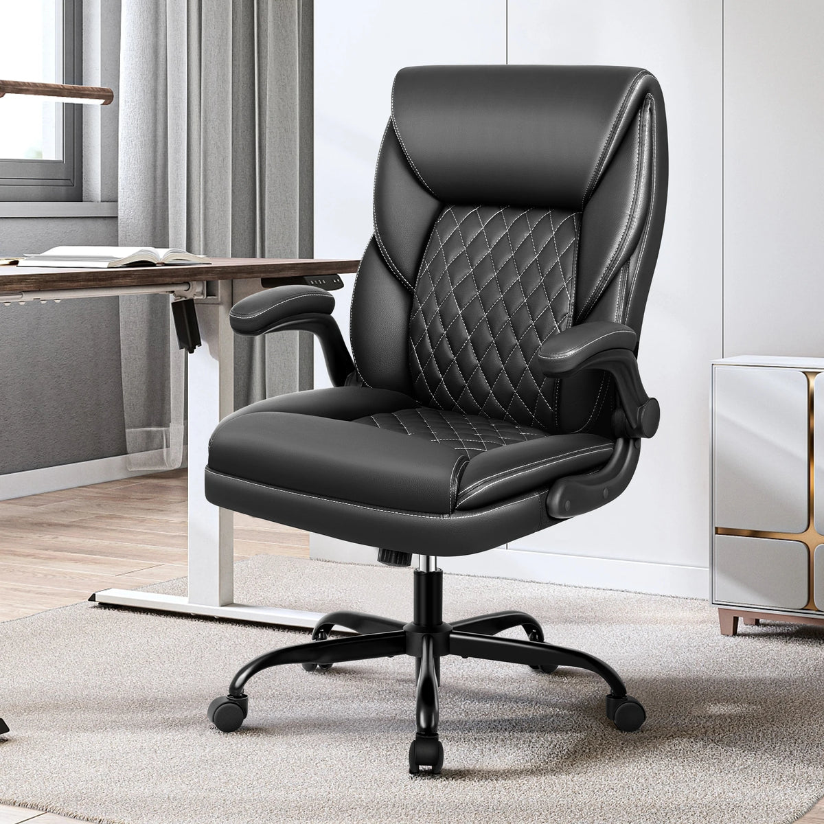Mid-Back Executive Leather Chair