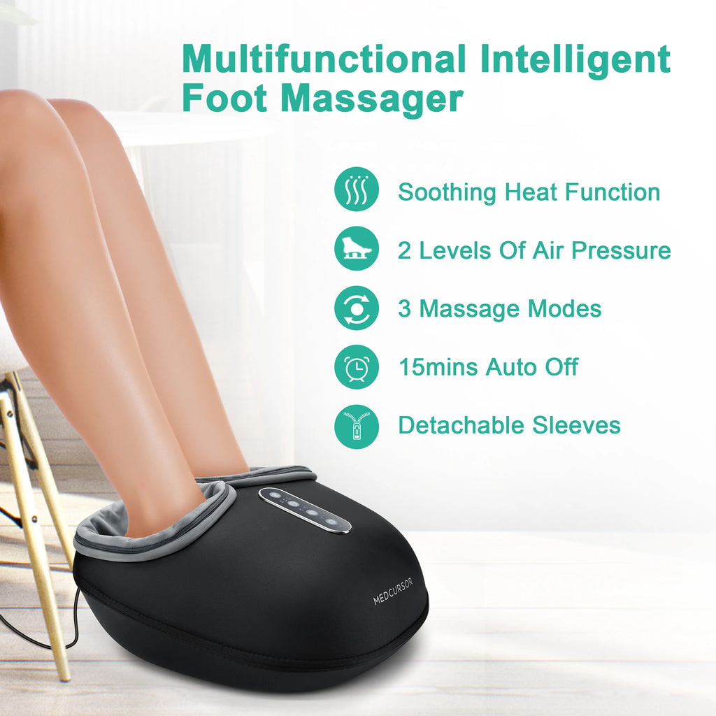 Foot Massager Machine with Heat Roller