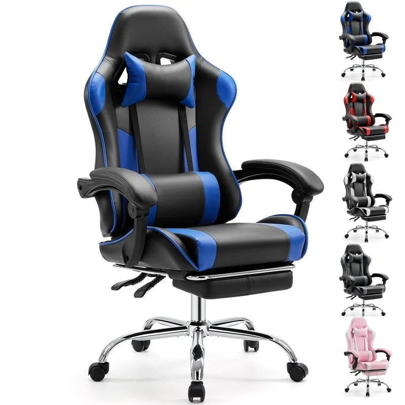 Adjustable Swivel Ergonomic Racing Gaming Chair with Lumbar Support