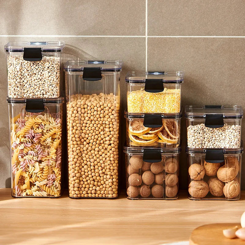 Moisture-Proof Storage Jars Organizer Set