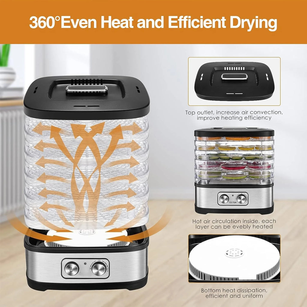 240W 5-Tray Food Dehydrator