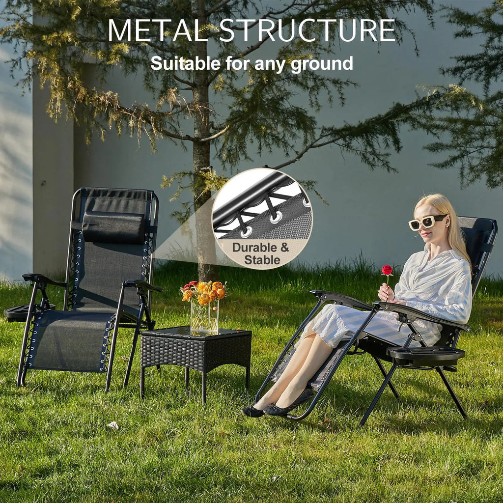 Portable Recliner Lounge Chair