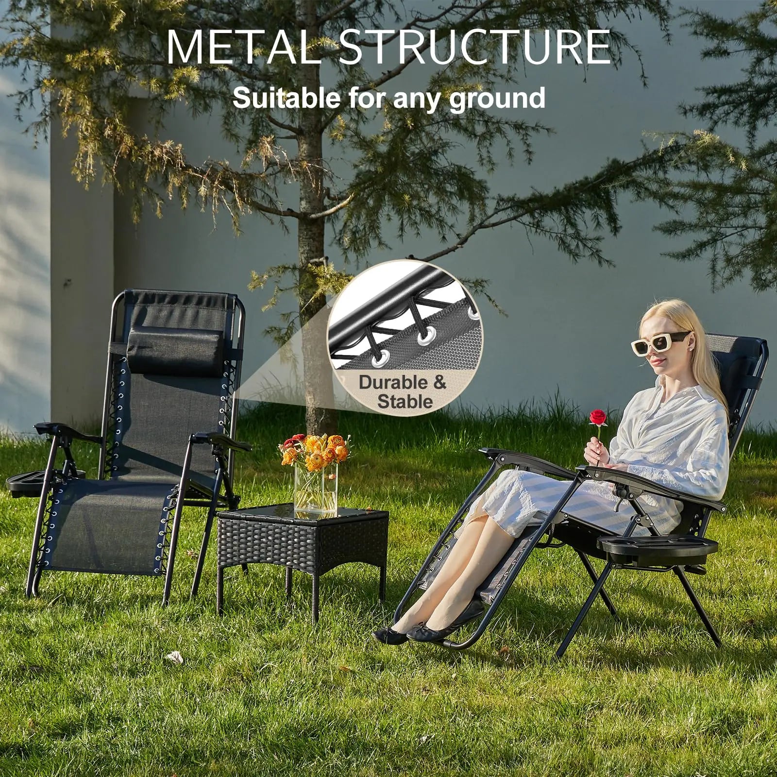 Portable Recliner Lounge Chair