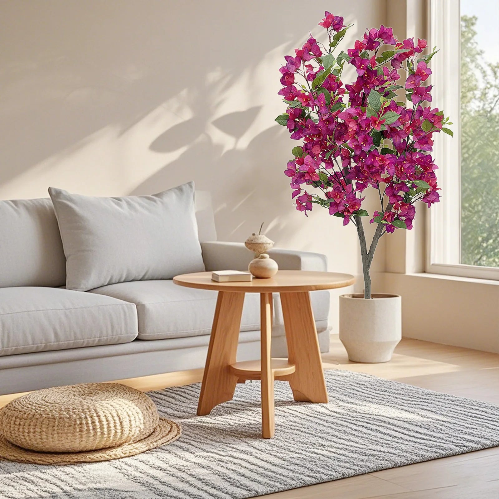 Lifelike Decorative 3.94FT Artificial Bougainvillea Tree