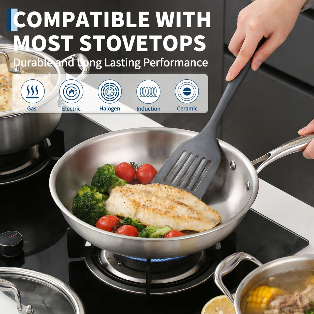 3 Ply Stainless Steel 11-Piece Cookware Set