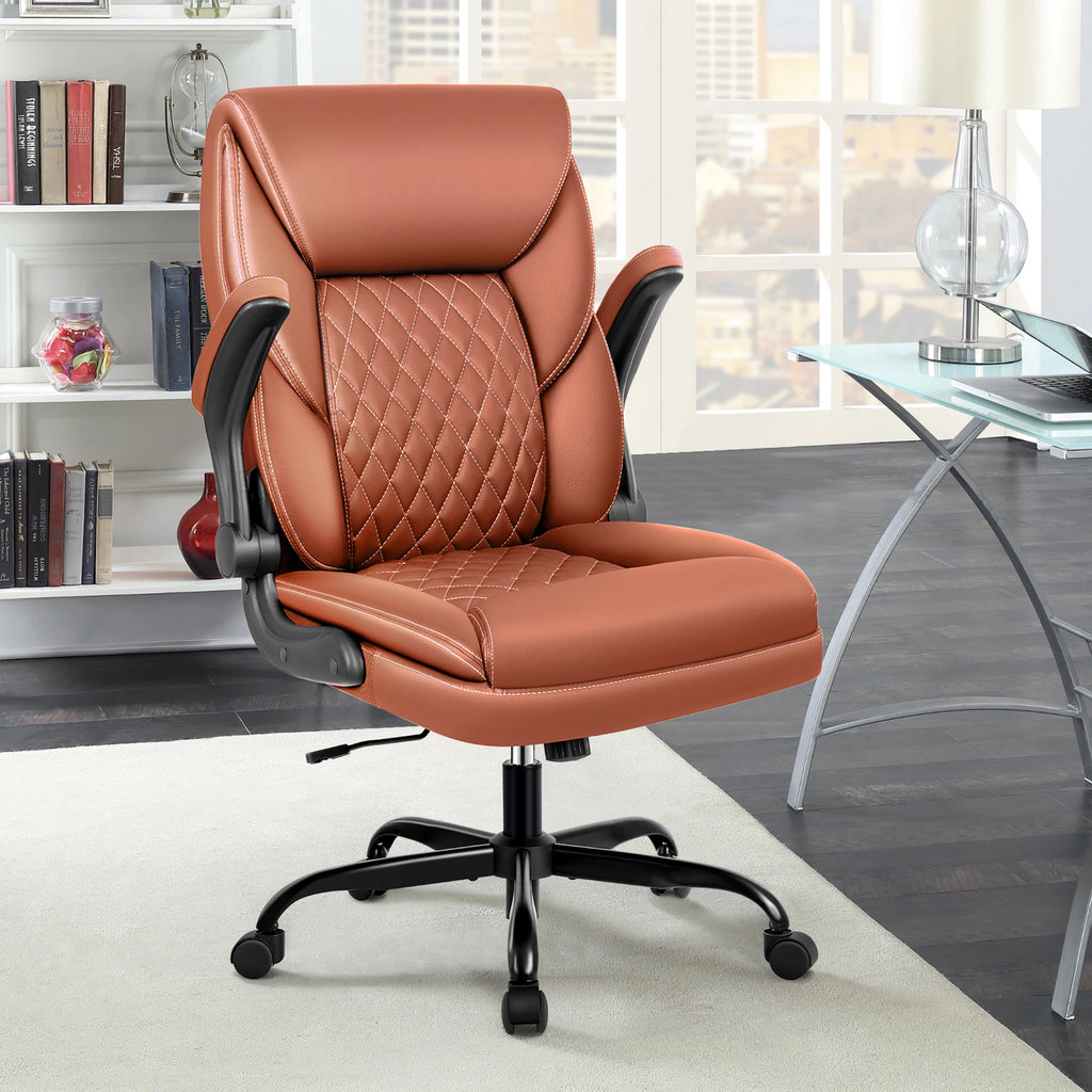 Mid-Back Executive Leather Chair