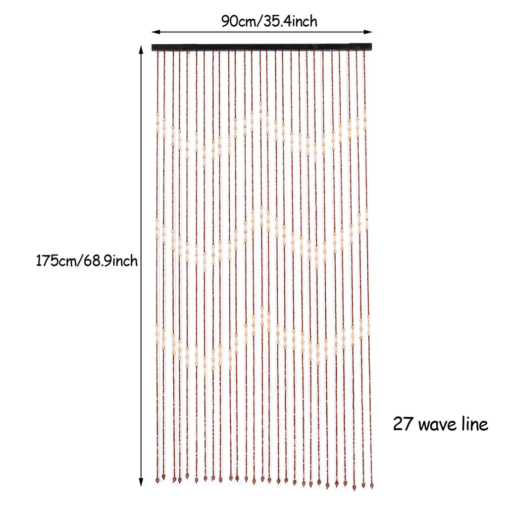 Bamboo Bead Curtain for Doorways