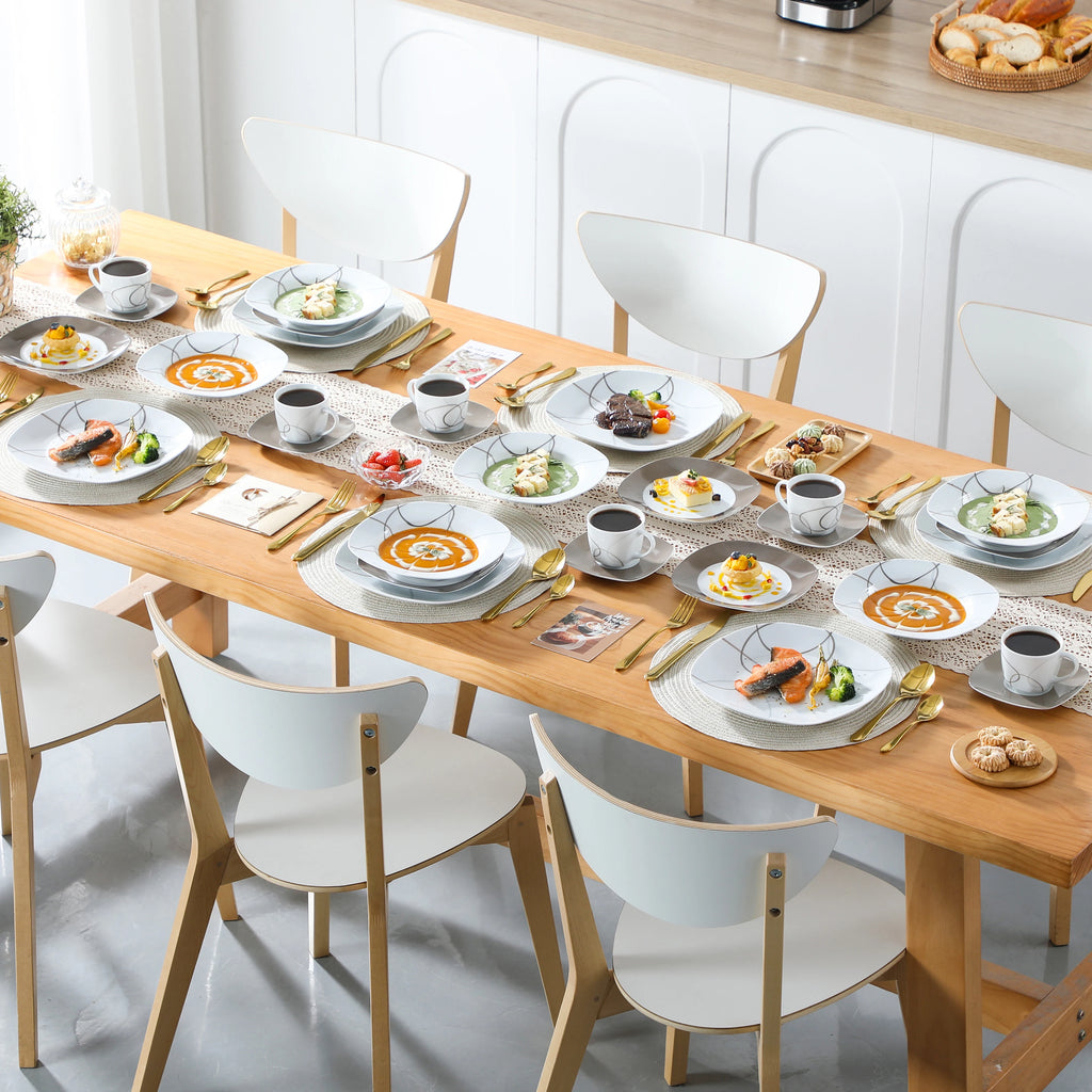 30-Piece Porcelain Dinnerware Set