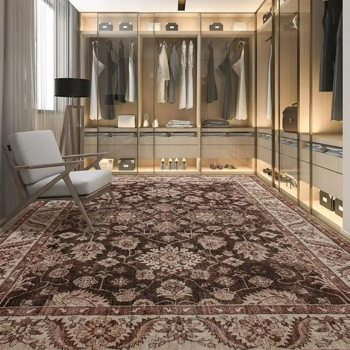New Vintage Floral Rugs – Soft Accent Large Area Rug