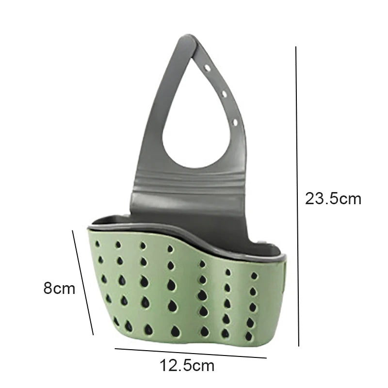 Adjustable Sink Drain Basket – Convenient Kitchen Storage Solution