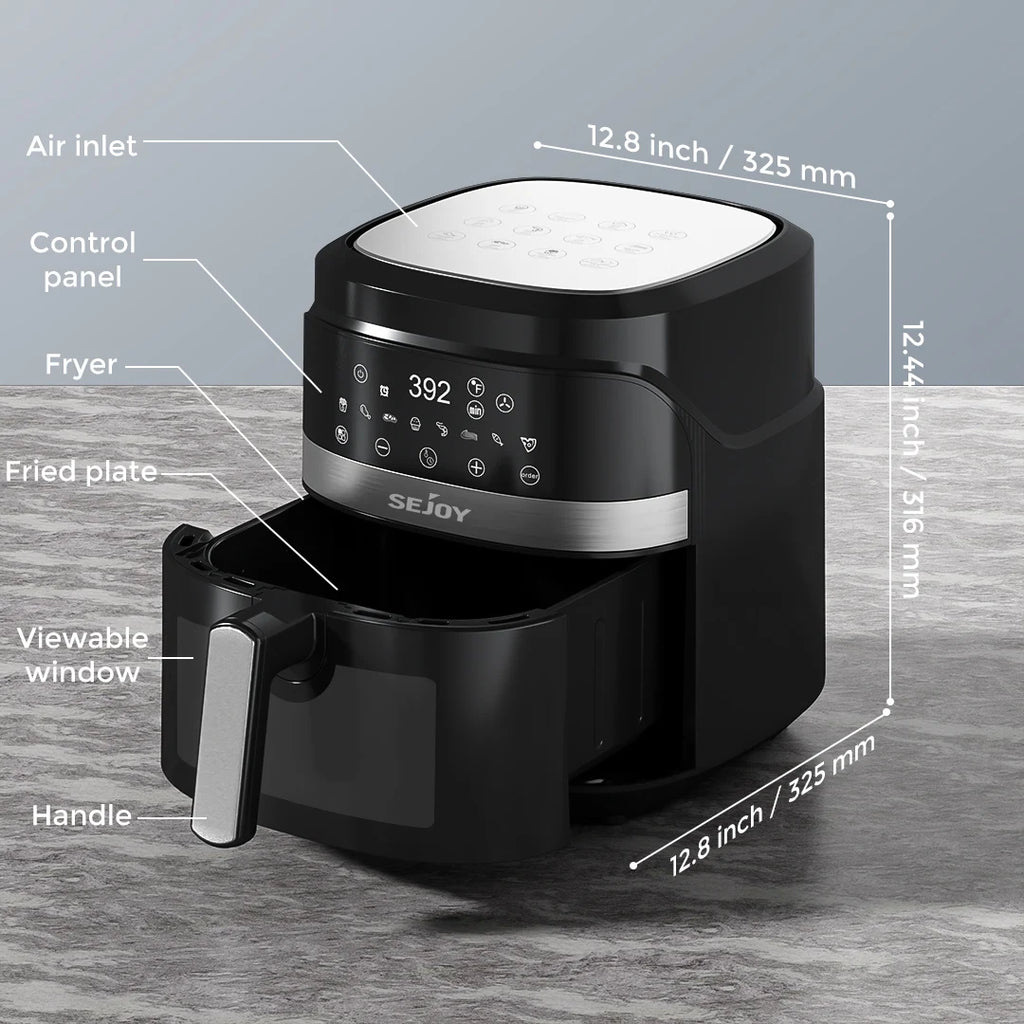 8-in-1 6 Quart Air Fryer – Versatile Cooking Made Easy