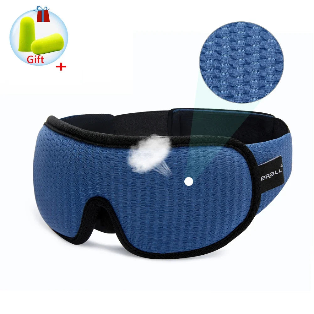 3D Sleeping Mask – Total Light Block Out & Ultimate Comfort for Deep Sleep