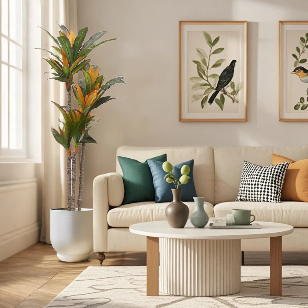 Artificial Dracaena Tree with Adjustable Branches