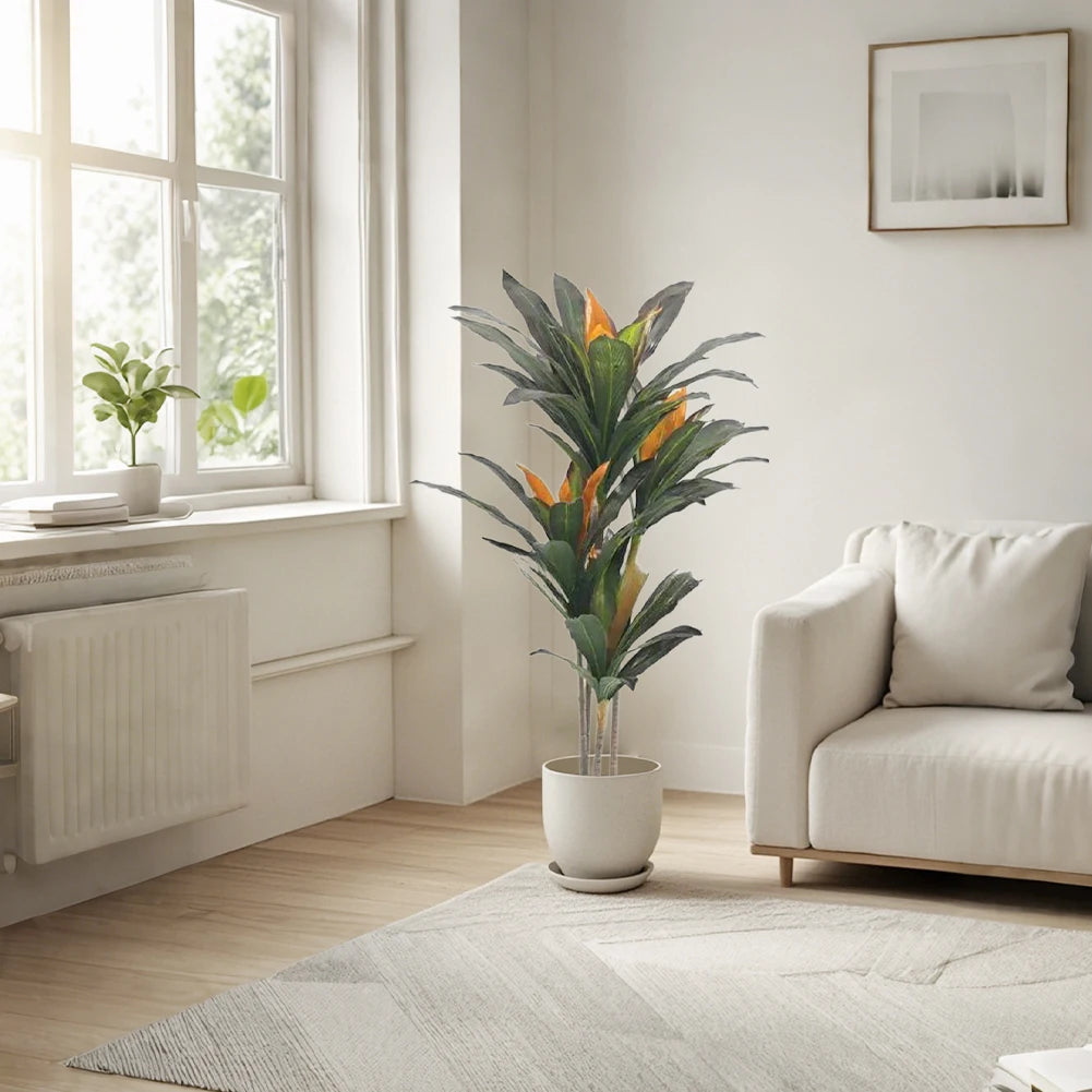 Artificial Dracaena Tree with Adjustable Branches