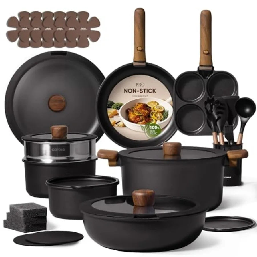 Ceramic Cookware Set  for Induction Cooking